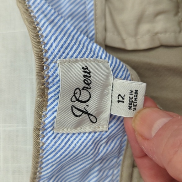 Re-Imagined by J. Crew, shorts, khaki, women's size 12 - Picture 11 of 14